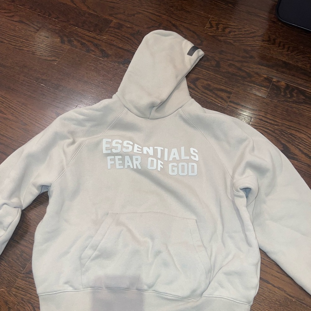 Men's Cream Hoodie